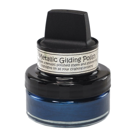 Cosmic Shimmer Metallic Gilding Polish - Petrol Blue