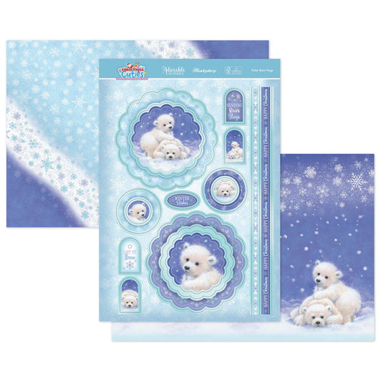 Polar Bear Hugs Luxury Topper Set