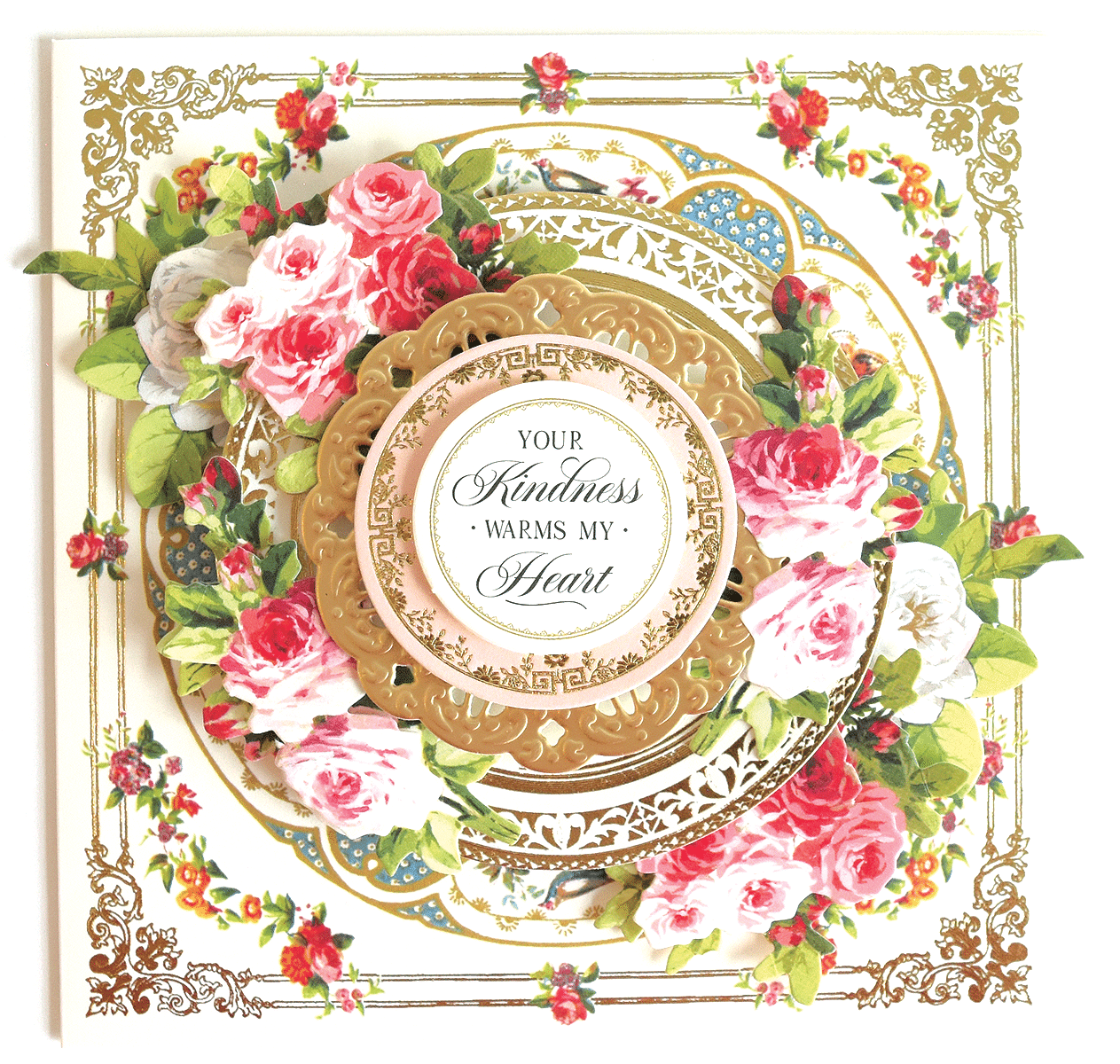 China Cabinet Paper Crafting Kit