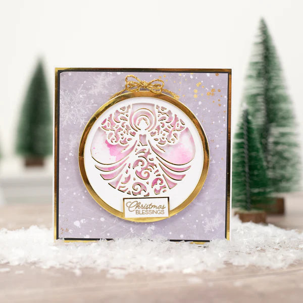 Crafters Companion Stamp and Die - Christmas Angel