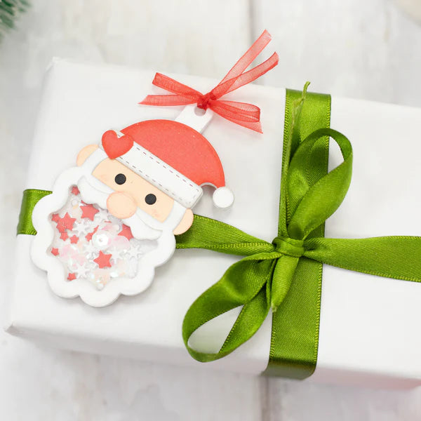 Crafter's Companion Metal Die Elements - Christmas Shaker Tags