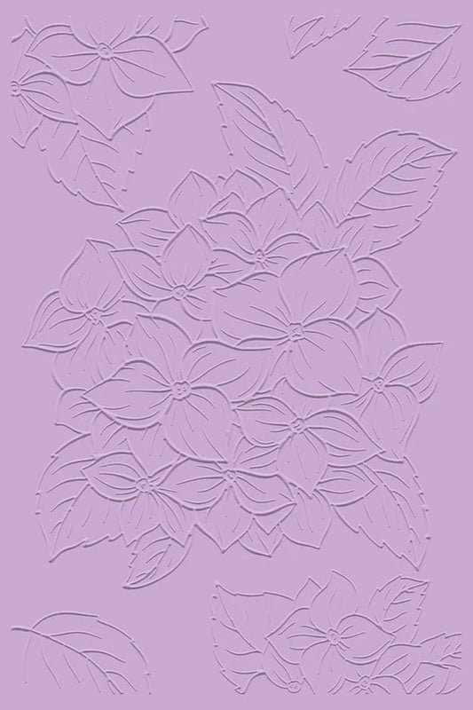 Gemini Illustrated Embossing Folder - Butterfly Hydrangea