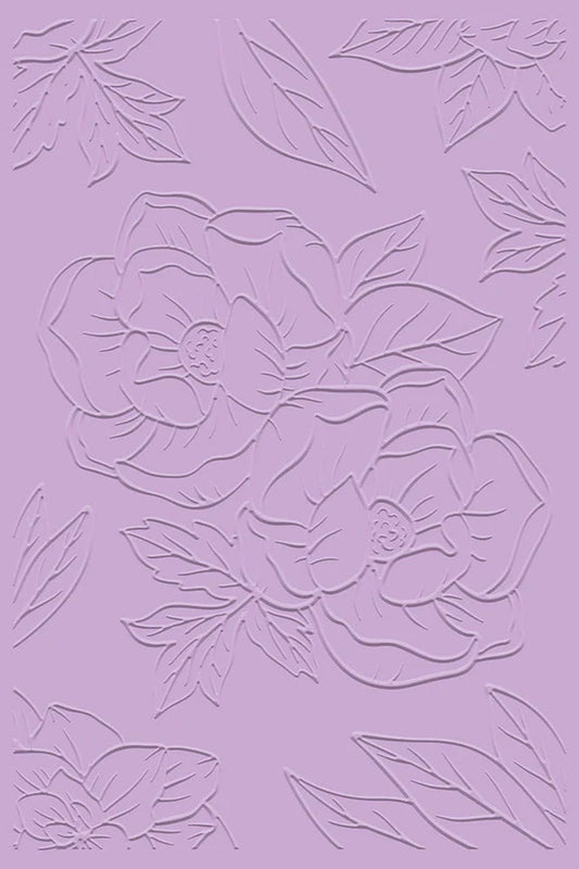 Gemini Illustrated Embossing Folders - Charming Helleborus