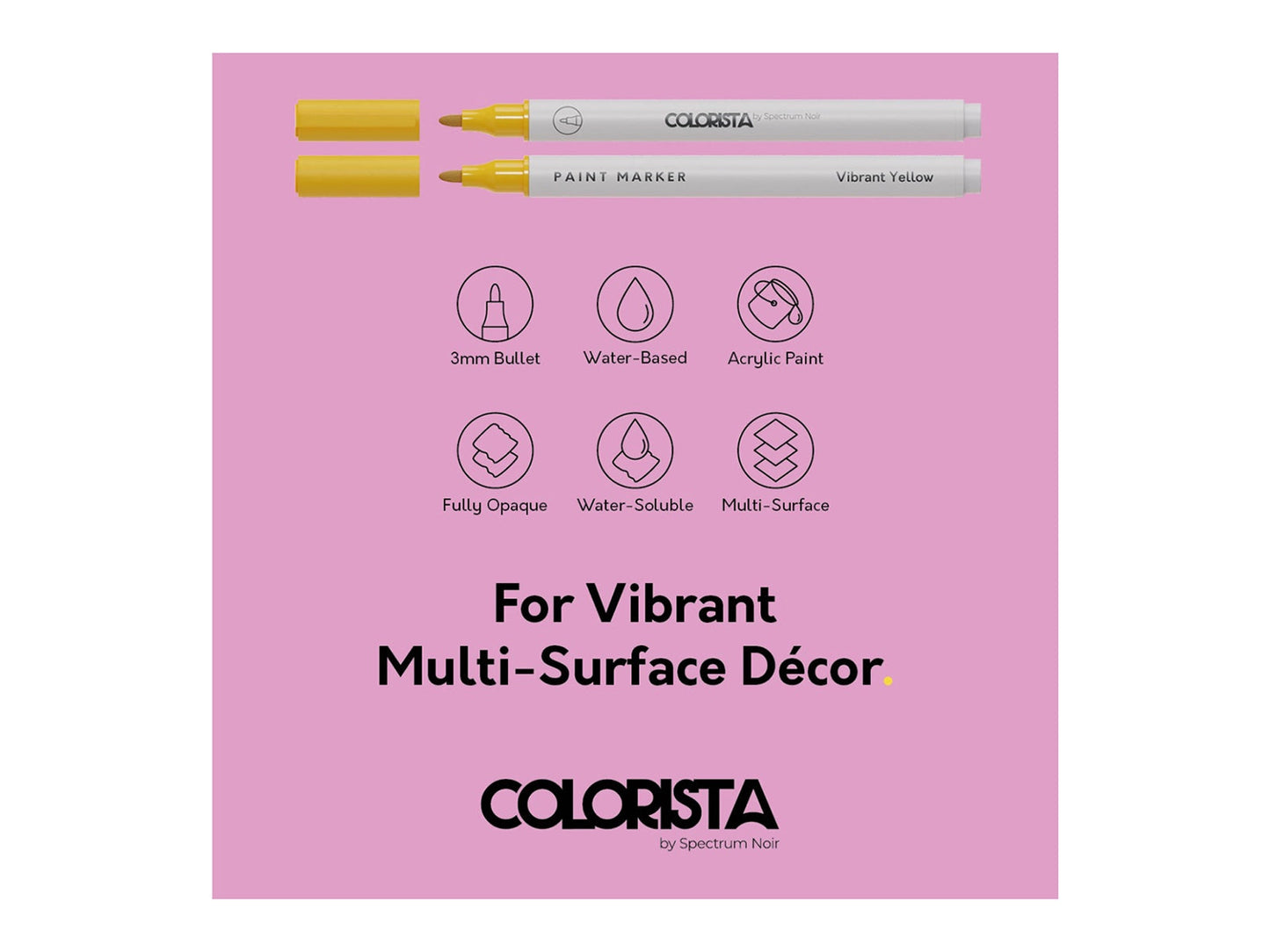 Colorista - Paint Marker - Bold Basics 8pc