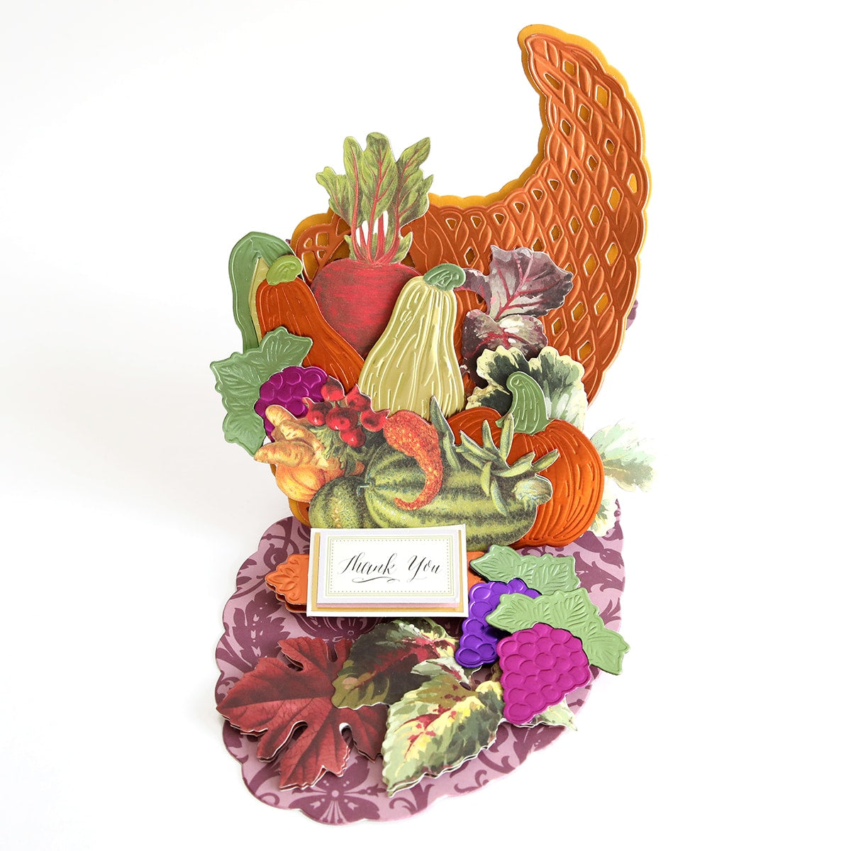 Cornucopia Easel Card Dies