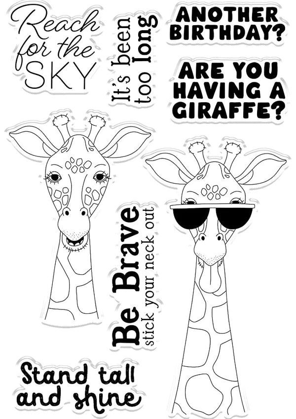 Crafter's Companion Clear Acrylic Stamp – Reach for the sky