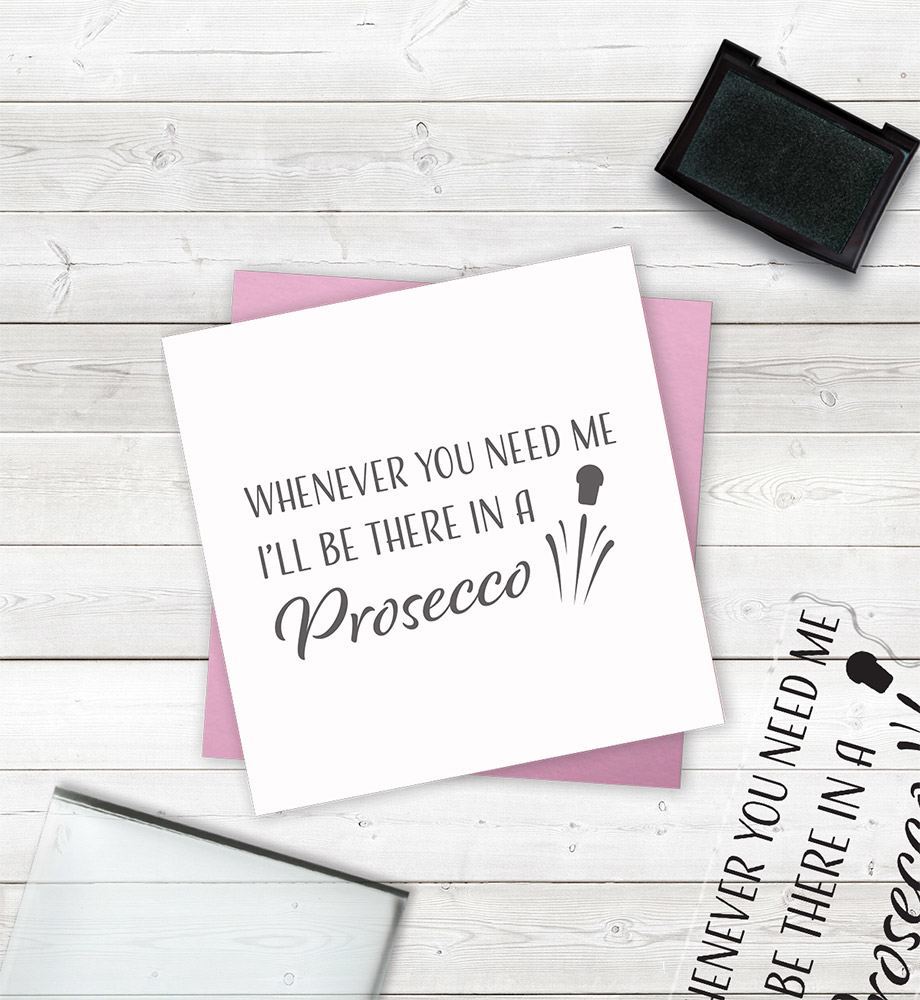 Crafter's Companion  - Clear Acrylic Stamp - Hour of Need