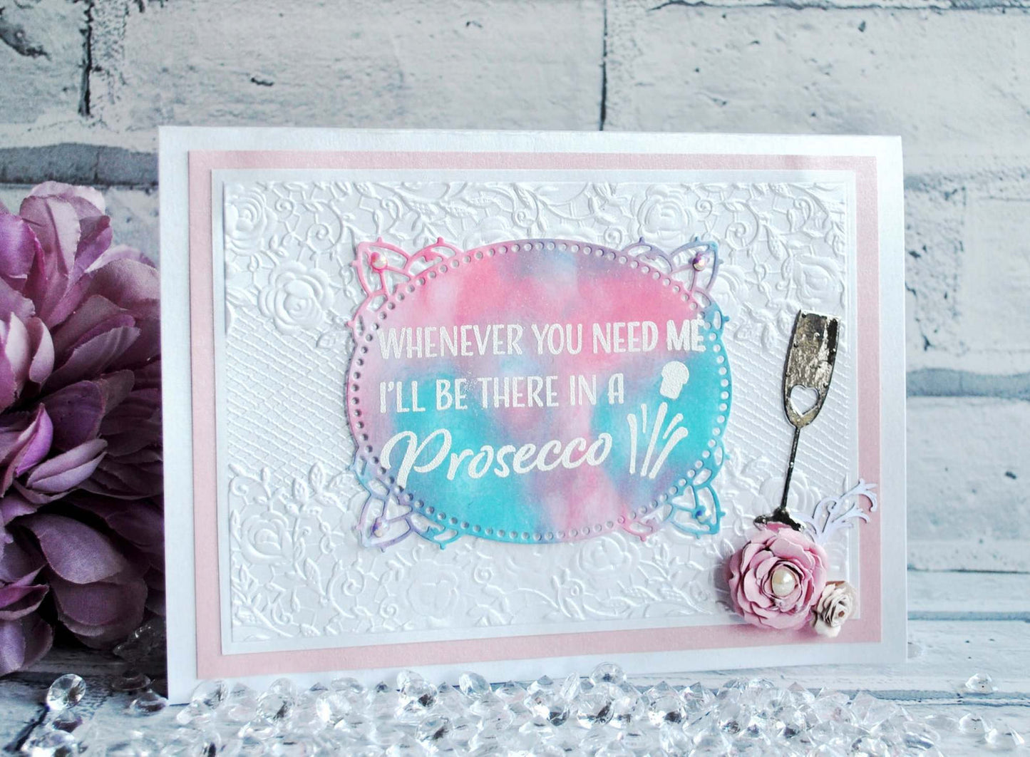 Crafter's Companion  - Clear Acrylic Stamp - Hour of Need