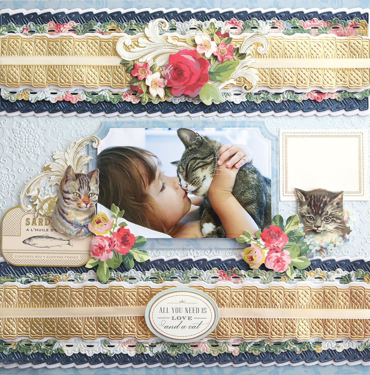 3D Ribbon Border 12" Dies