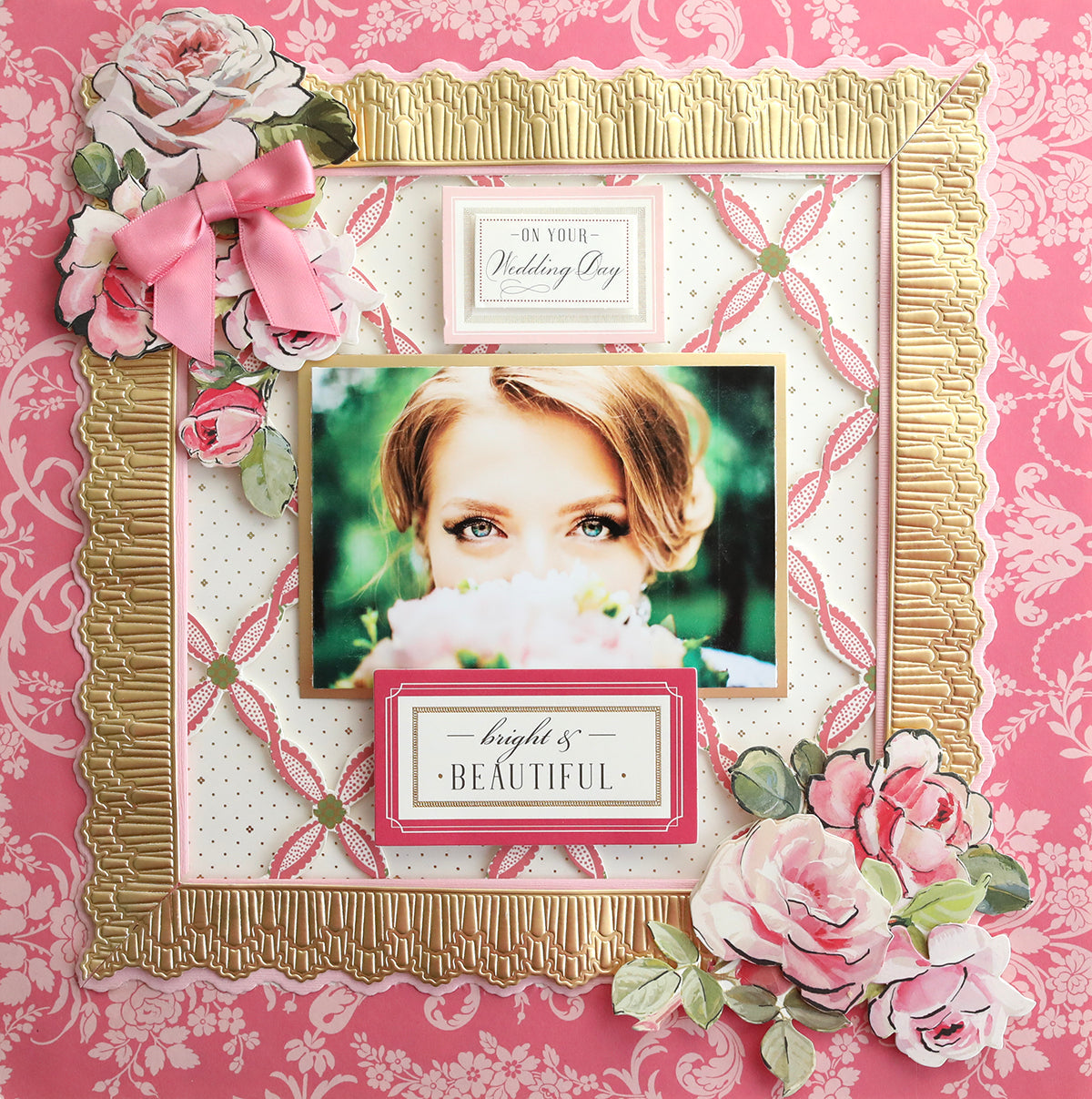 3D Ribbon Border 12" Dies