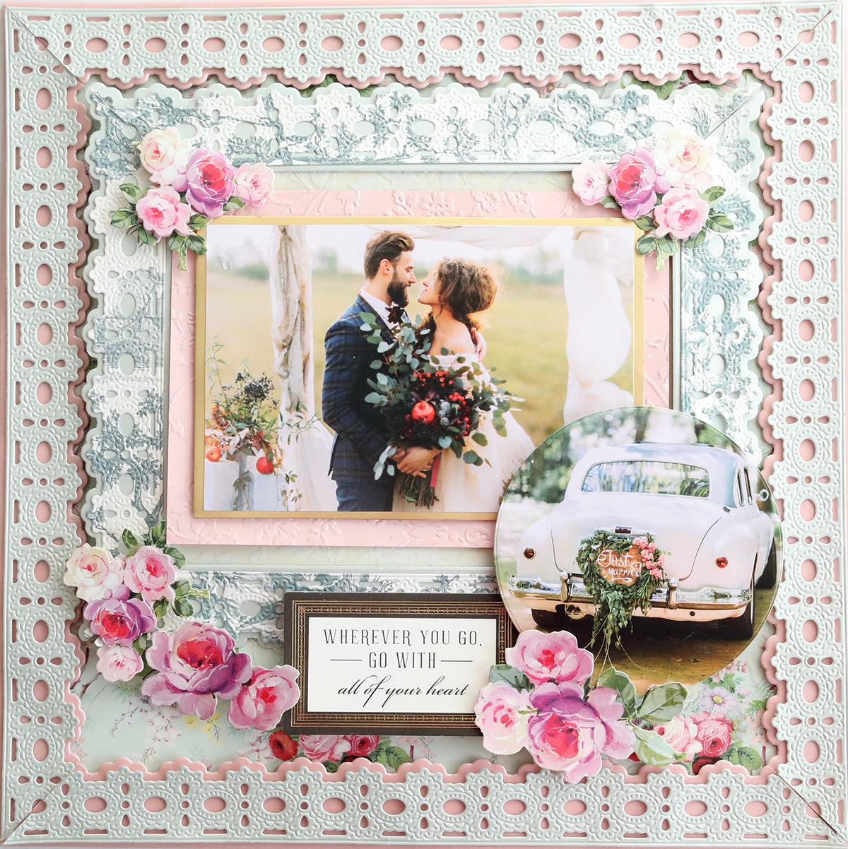 3D Ribbon Border 12" Dies