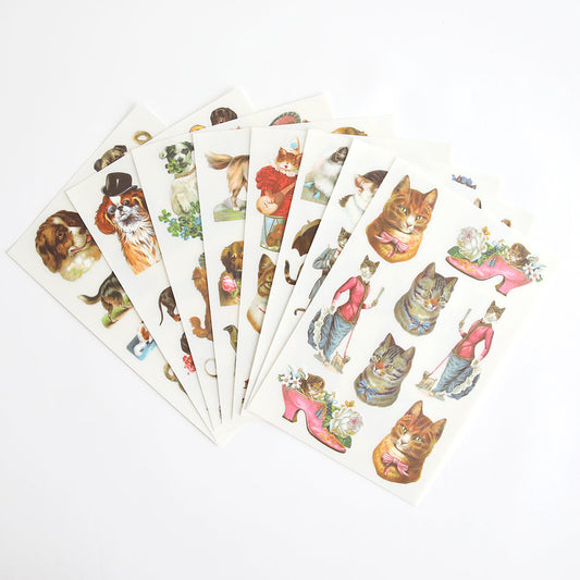 Cute Pet Rub On Transfers