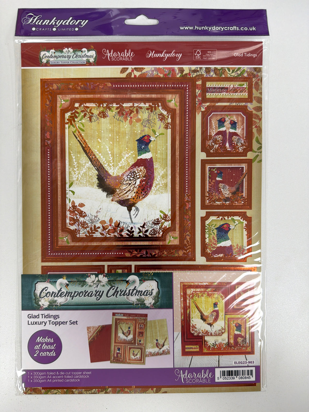 Hunkydory - Glad Tidings Luxury Topper Set