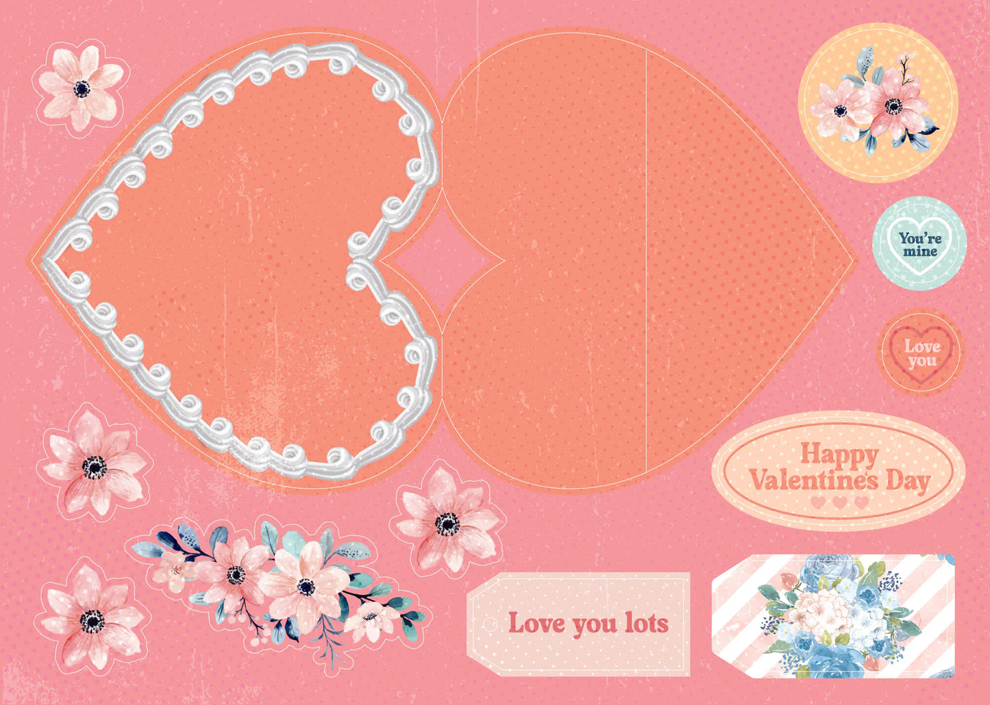 Crafter's Companion Card Kit - Vintage Cake