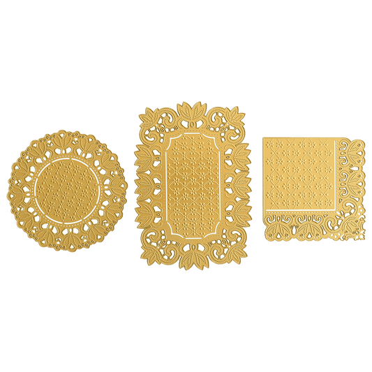 Doily Edge Cut and Emboss Dies