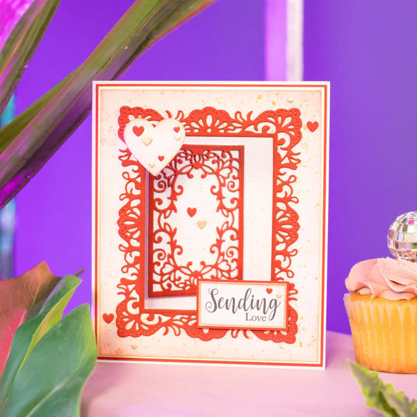 Crafters Companion - Die Cutting & Embossing - Regency Swirls