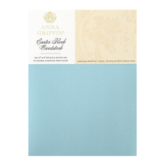 Spring Flocked Cardstock