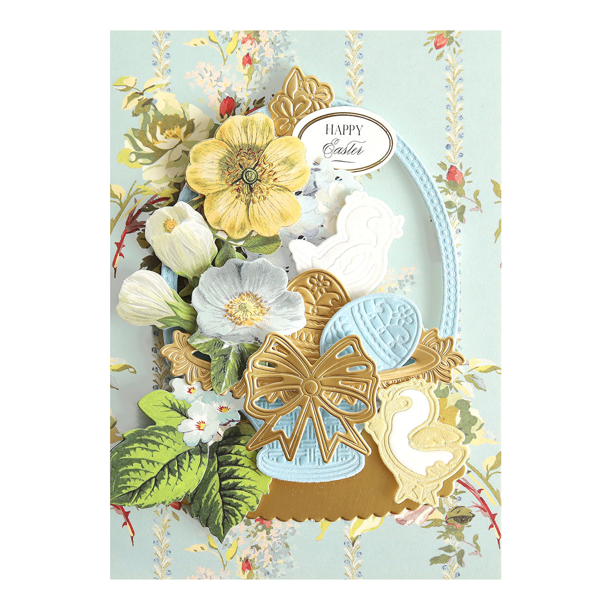 Spring Flocked Cardstock
