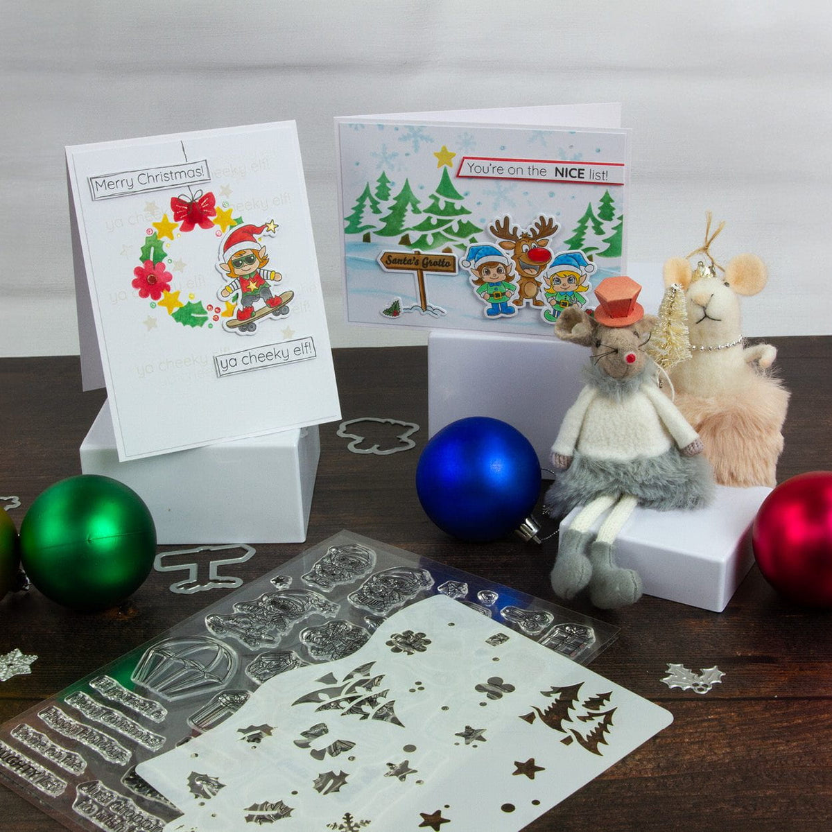 A Very Elfy Creative Collection - Die, Stamp & Stencil Set