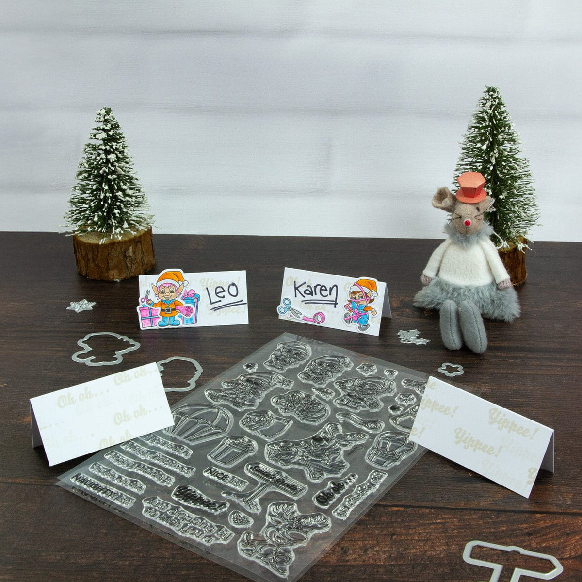 A Very Elfy Creative Collection - Die, Stamp & Stencil Set