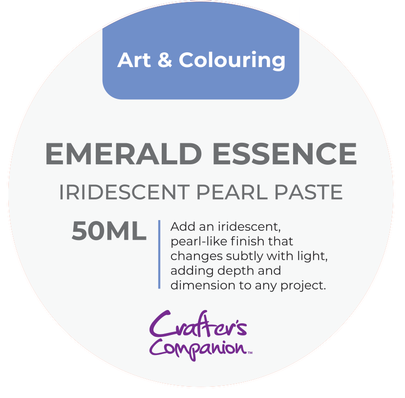 Crafters Companion Iridescent Pearl Paste - Emerald Essence