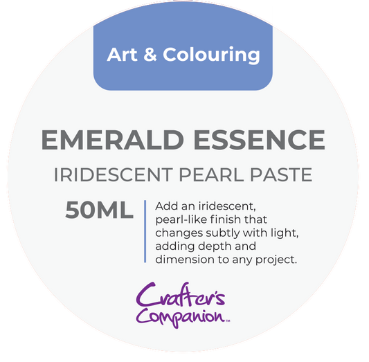Crafters Companion Iridescent Pearl Paste - Emerald Essence