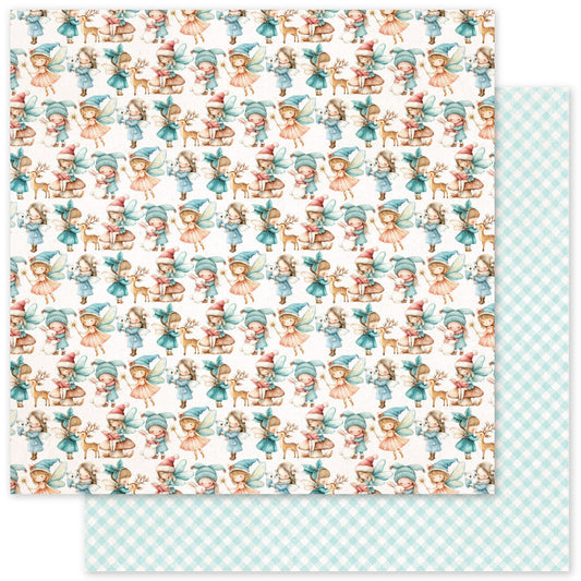 Fairytale Christmas Basics C 12 x 12 Paper (12 pc Bulk Pack) 35217