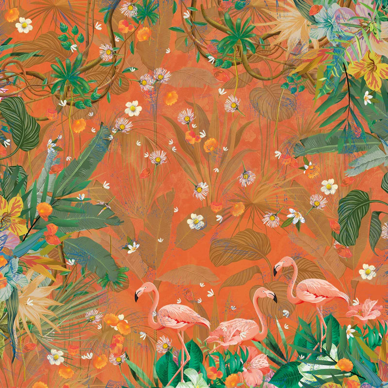 Flamazing Flamingos Paper Pad 6" x 6"