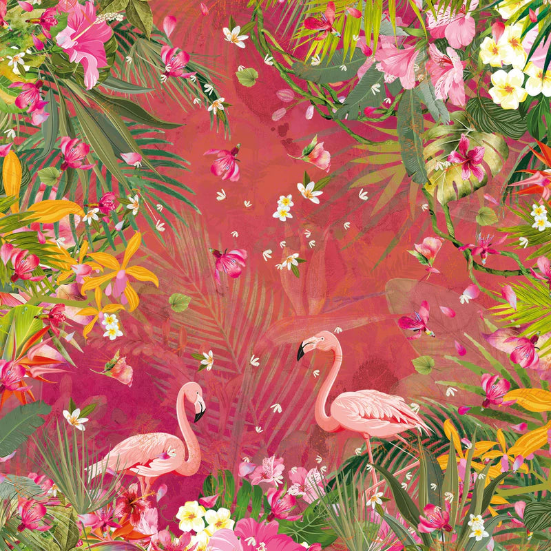 Flamazing Flamingos Paper Pad 6" x 6"