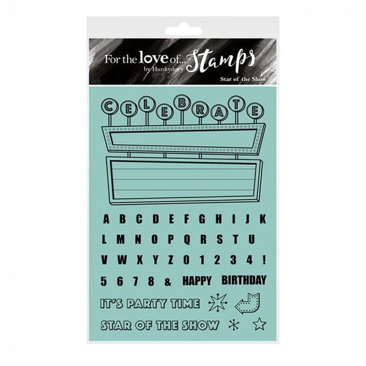 For the Love of Stamps - Star of the Show A6 Stamp Set