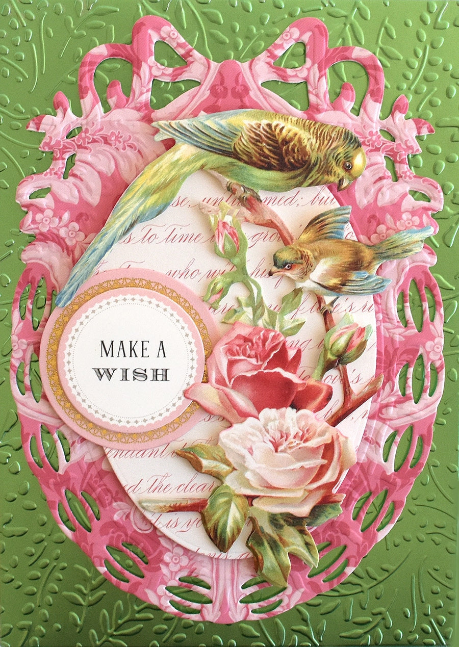 Feather Embellishments and Sentiments