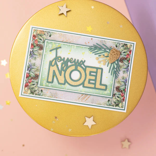 Crafter's Companion Metal Die Expression - Joyeux Noel