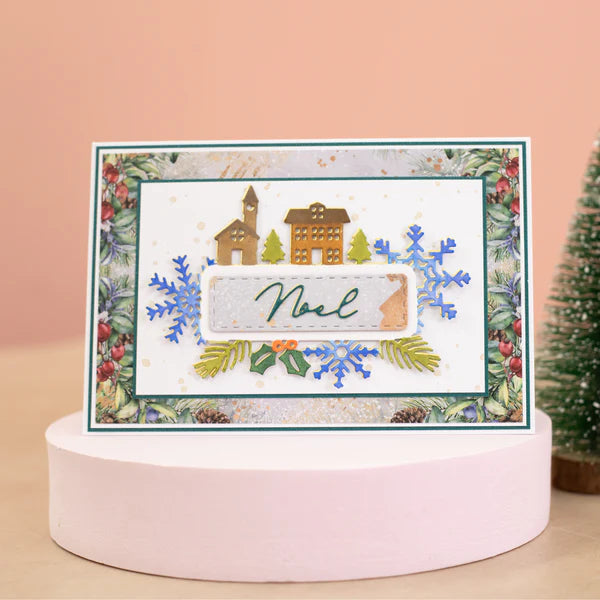 Crafter's Companion Stamp & Die - Festive Village