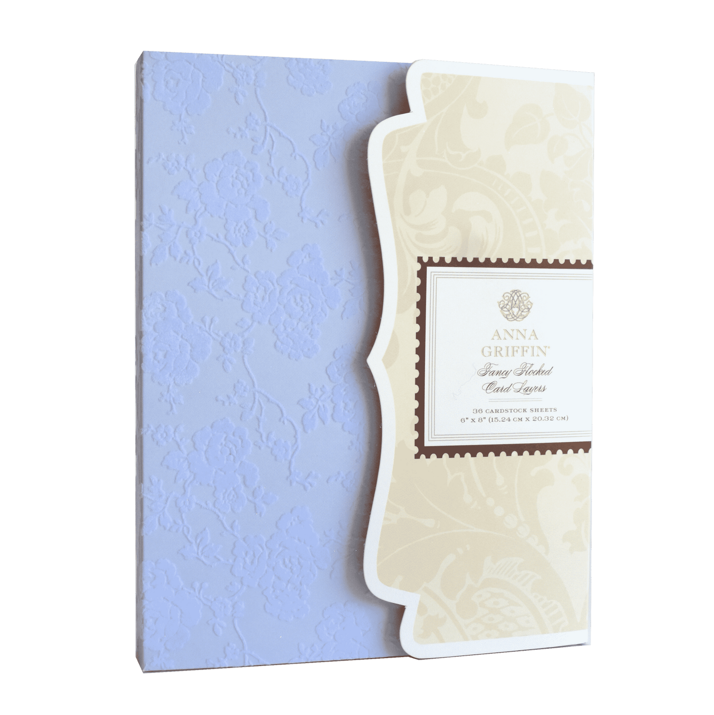 Fancy Flocked Card Layers