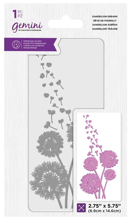 CC - Dandelion Dreams Embossing Folder