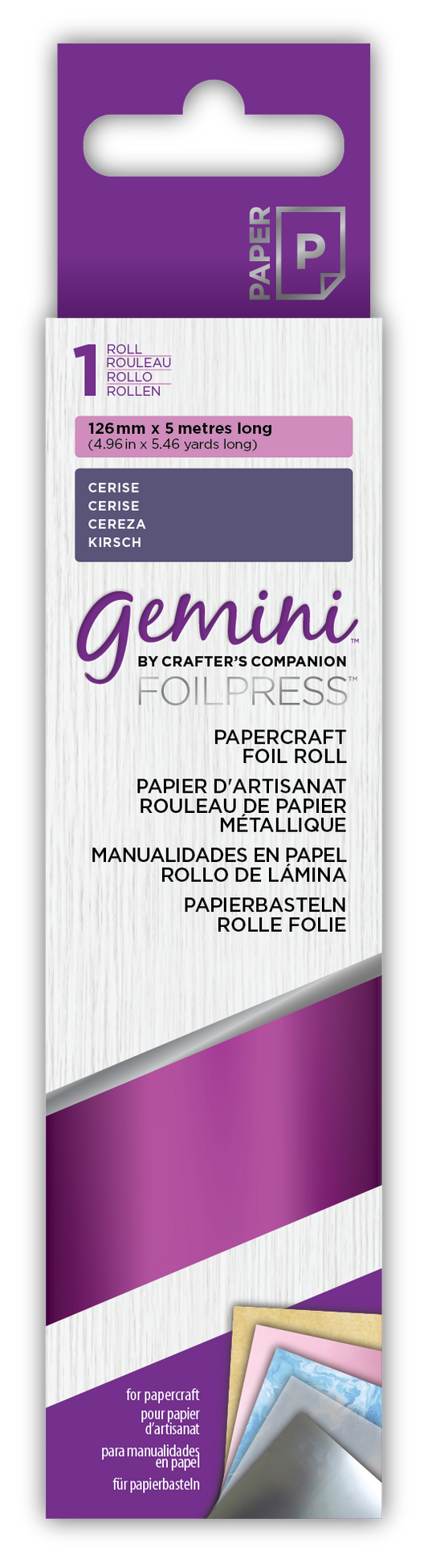 Gemini FoilPress Papercraft Foil - Cerise