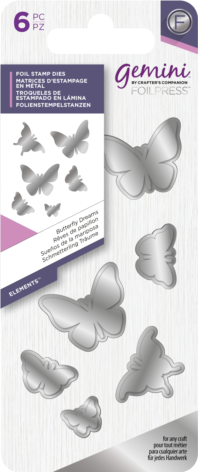 Gemini - Foil Stamp Die - Butterfly Dreams