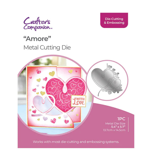 Gemini Everyday Half Create a Card Die - Amore