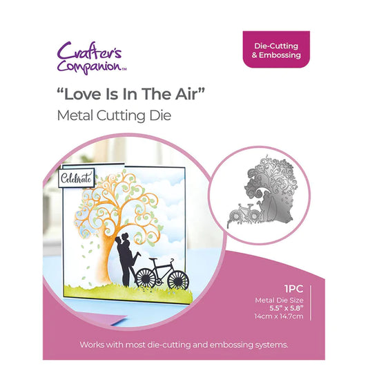 Gemini Everyday Half Create a Card Die  – Love is in the Air