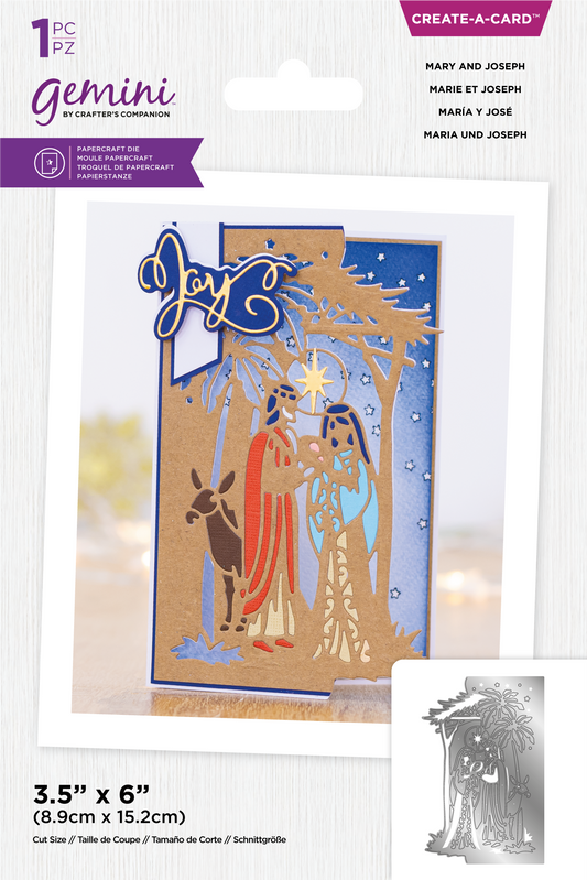 Gemini - Create a Card - Mary and Joseph