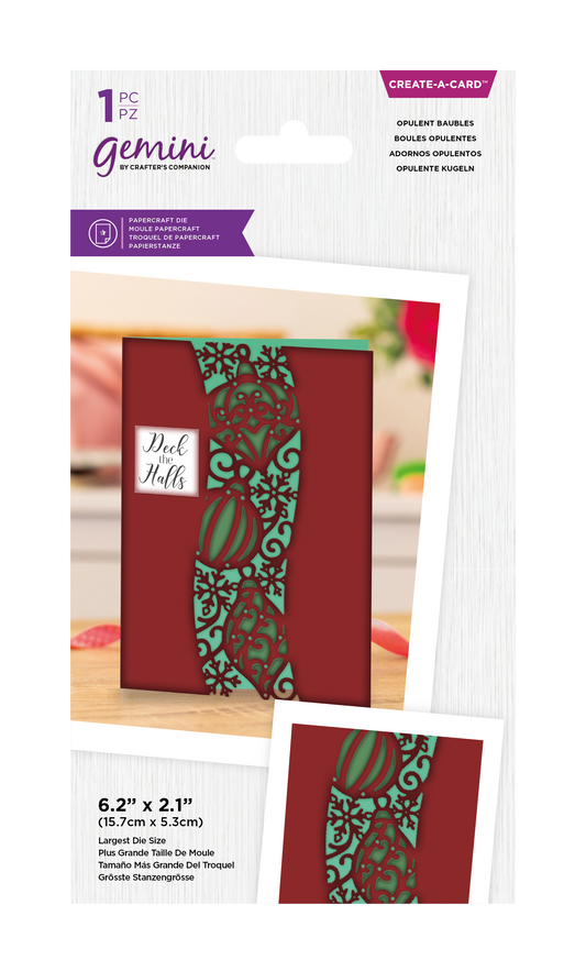 Gemini - Create a Card - Opulent Baubles