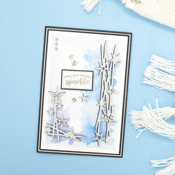 Gemini Scattered Corners & Borders Die - Dazzling Stars