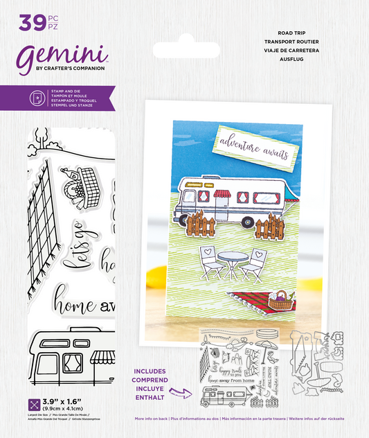 Gemini - Stamp & Die Set - Road Trip