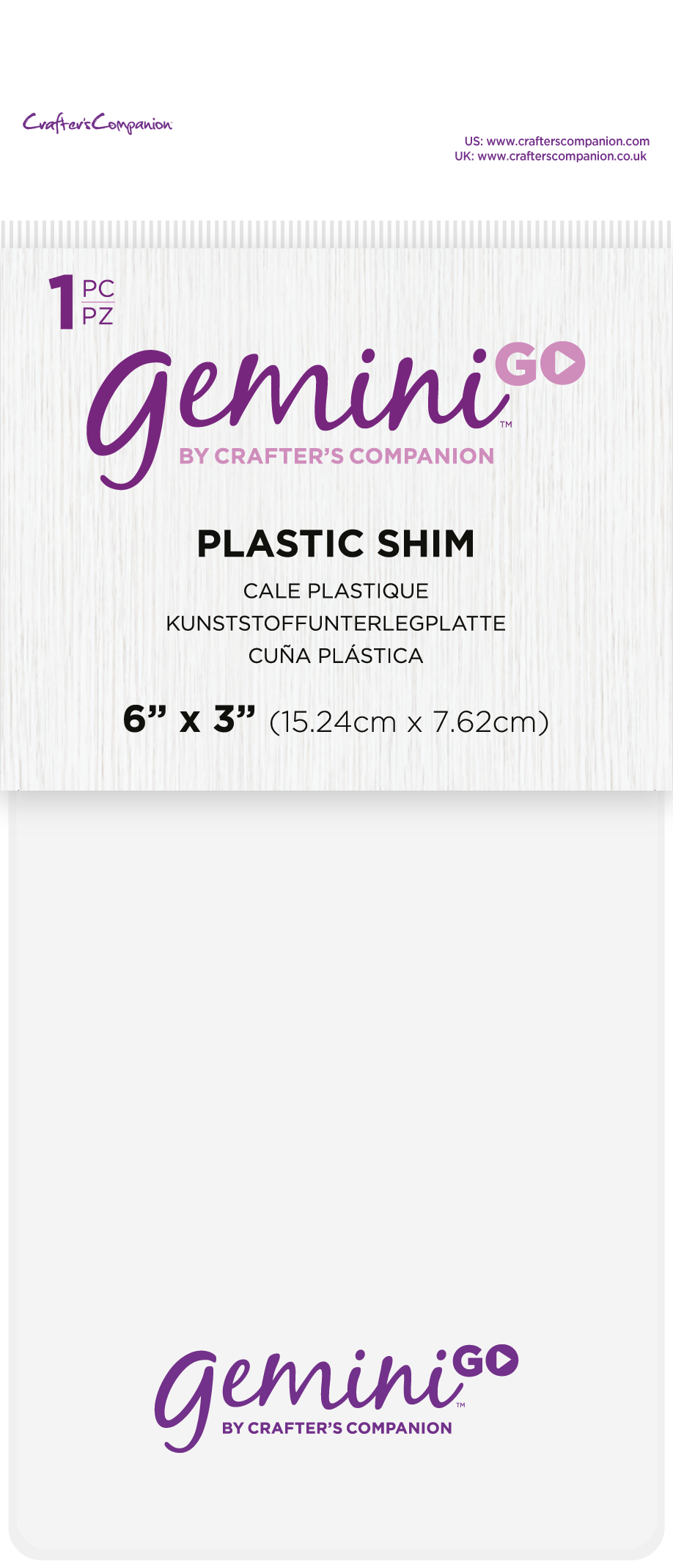 Gemini GO Accessories - Plastic Shim