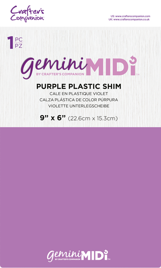 Gemini Midi Accessories - Plastic Shim Purple