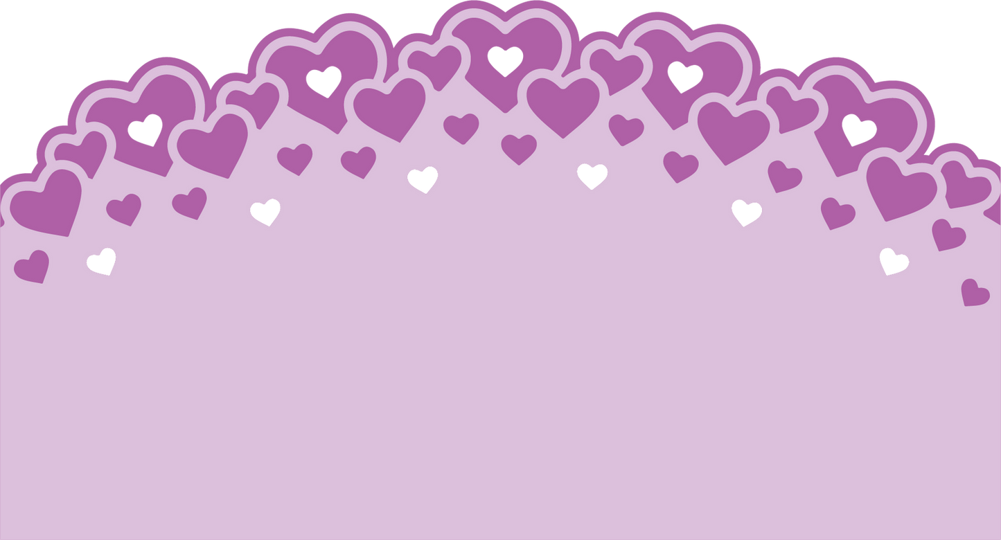 Gemini Double-Sided Die - Heart to Heart