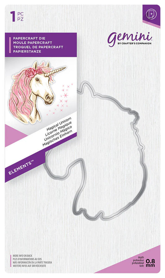 Gemini Elements Die - Magical Unicorn