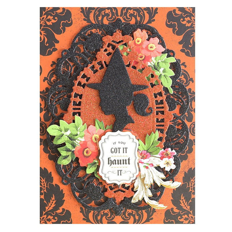 Halloween Glitter Cardstock