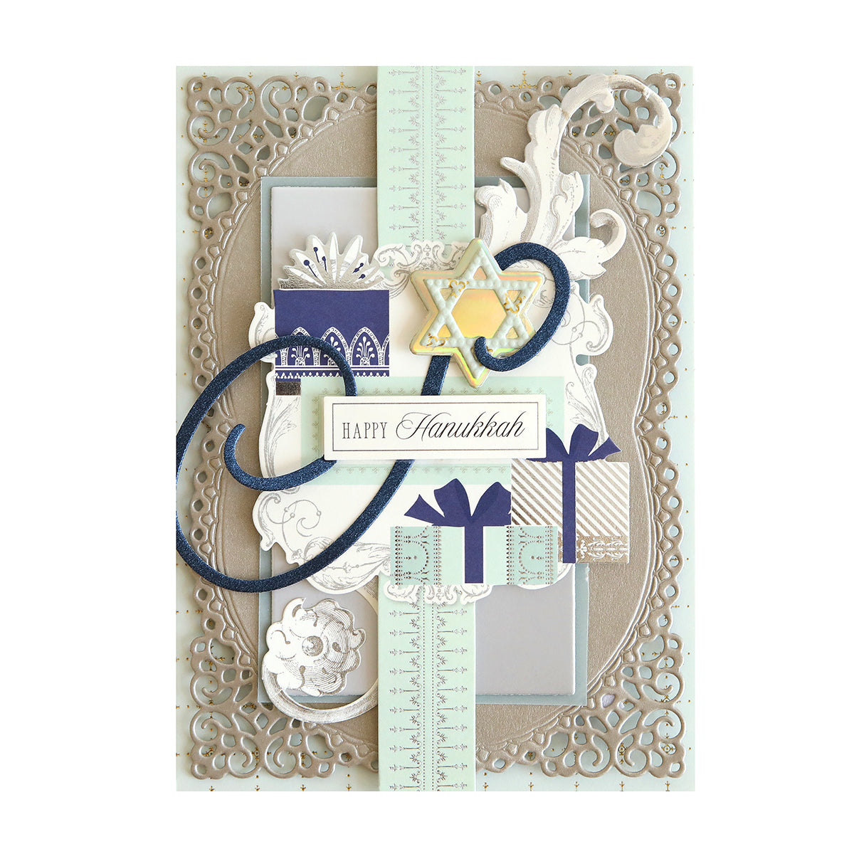 Hanukkah Card Toppers and Sentiments