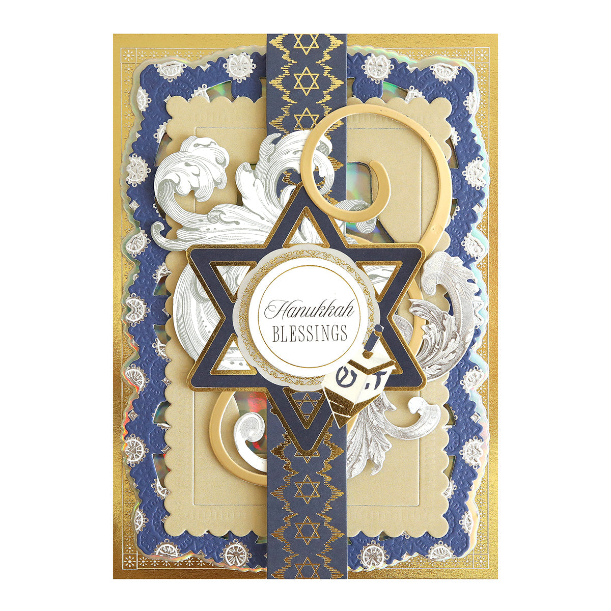 Hanukkah Card Toppers and Sentiments